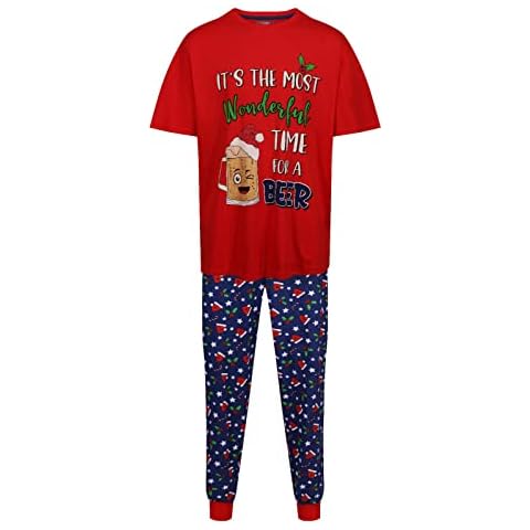 Ex UK Store Men's Christmas Pyjama Set Cover