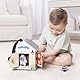 Melissa & Doug Türklingelhaus Puppenhaus aus Holz mit Türklingelgeräuschen | Mehrfarbig | Holzpuppen | 3+ | Geschenk für Jungen oder Mädchen