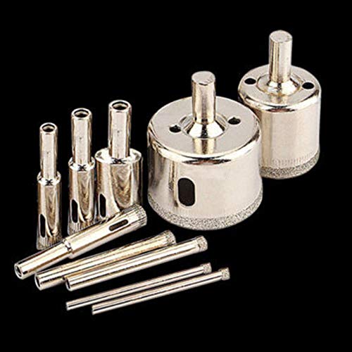 Set de 10 Brocas Diamante para Vidrio y Cerámica miniatura 3