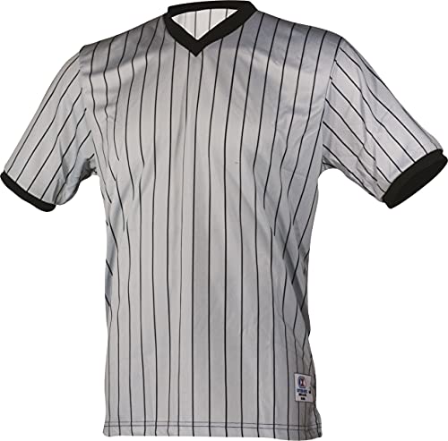 Cliff Keen | K14VNPS | Gray Ultra-Mesh Performance Wear V-Neck Shirt Wrestling (Medium)