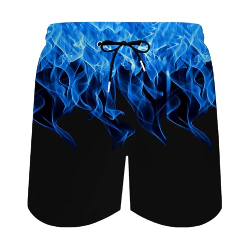 Mens Swim Trunks with Compression Liner Quick Dry Swimming Board Shorts 2 in 1 Bathing Suit2