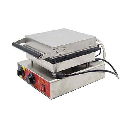 Hanchen NP-506 6 Waffelbackmaschine für gewerbliche Waffeleisen, elektrisch, mit Antihaftbeschichtung, 110 V / 220 V (rechteckig) – Bild 7