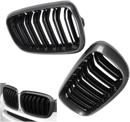 Rejillas frontales de radiador para BMW X5 y X6, máxima protección del motor (2014-2021) 5