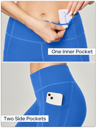 Image of Heathyoga Yoga Pants with Pockets Extra Soft Leggings with Pockets for Women Non See-Through High Waist Workout Leggings