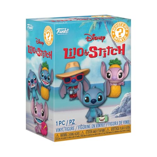 Funko Mystery Mini: Lilo & Stitch - Stitch- 1 of 12 to collect - Styles Vary - Figura in vinile da collezione - Idea regalo - Prodotto ufficiale - Giocattoli per bambini e adulti