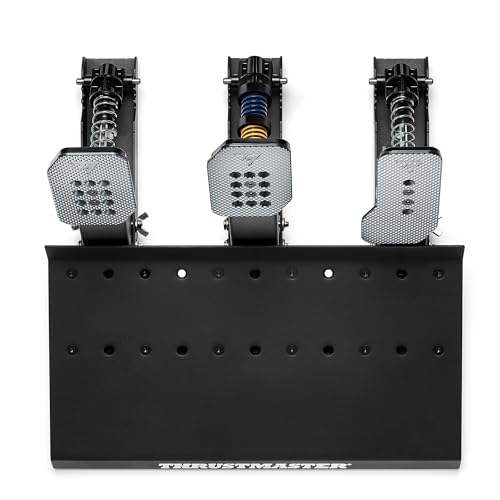 Raceline Pedals III LC - Pedaliera a 3 Pedali per Simulazioni di Guida Dotata di Pedale del Freno con Sensore Load Cell (100 kg) - per PS5, PS4, Xbox Series, Xbox One, PC - Controller - Immagine 12