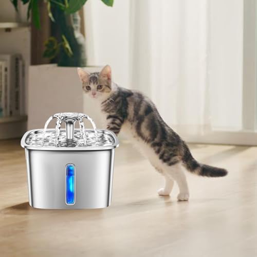 Fuente automática de agua para gatos 2.6L MOMOJIA miniatura 3