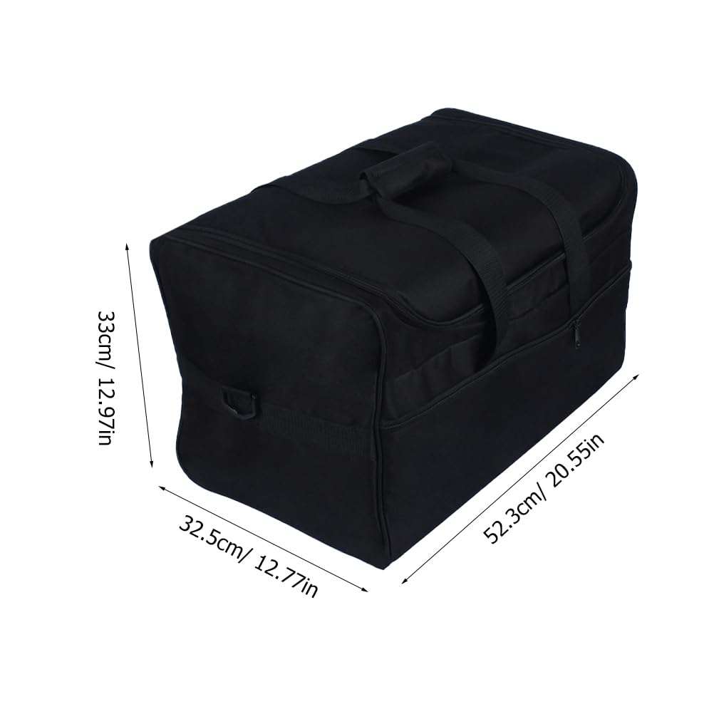 ibasenice Borsa Per Batteria Resistente 20.59X12.99X12.80In Custodia Per Tamburo E Cajon Con Manico Tracolla Regolabile Protezione Imbottita Per Strumenti Musicali E Bacchette