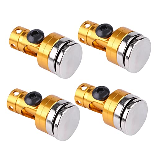 TOPINCN SCX10 4WD 1:10�d��RC�J�[�p4PCS�A���~�j�E���}�O�l�e�B�b�N�X�e���X�C���r�W�u���{�f�B�|�X�g�}�E���g | �ϋv���̂��郁�^���L���X�g�� | �C���[���ȒP | �C�G���[�u���b�N�p�[�v���F�I���\ | 22 * 11cm�T�C�Y 