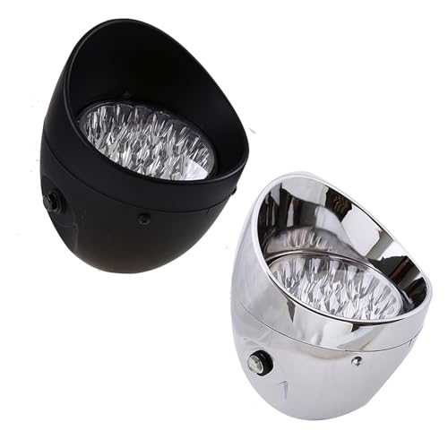 Indicateurs de phares pour moto solution éclairage faible Chopper et Harley noir - 5