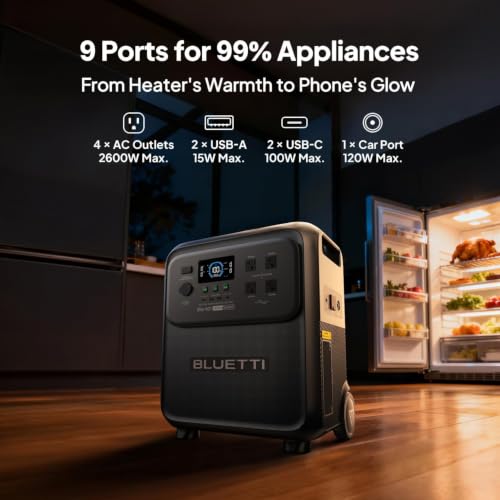 Image of BLUETTI Solar Generator Elite 400 with 500W Solar Panel Included 3840Wh