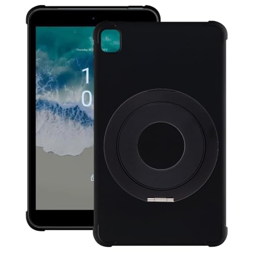 Coque Nokia T10 8.0 2022 housse protectrice noire avec support tablette de table