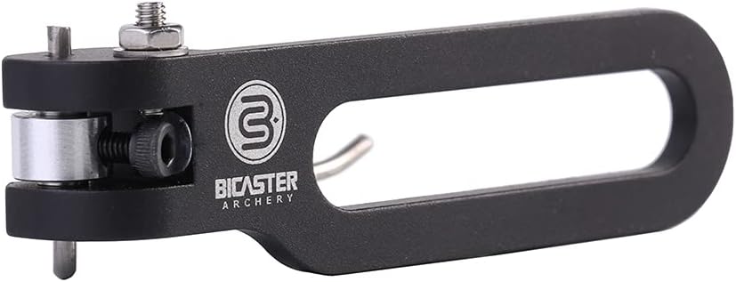 BICASTER Magnetic Arrow Rest Aluminum Alloy Adjustable Backside Archery Rest for Recurve Bow Barebow