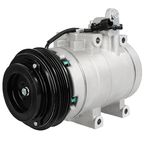 Image of SCITOO AC Compressor for Kia for Sorento 3.5L 2003-2006 | Fast Cooling, Ultra Low Noise (≤72 dB)Air Conditioner Compressor with Clutch, Easy Installation, 6512206 CS20139