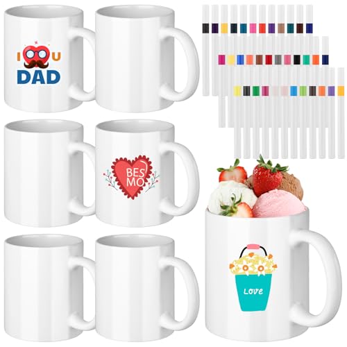42 Pcs Make Your Own Christmas Mugs Design Your Own Personalized...