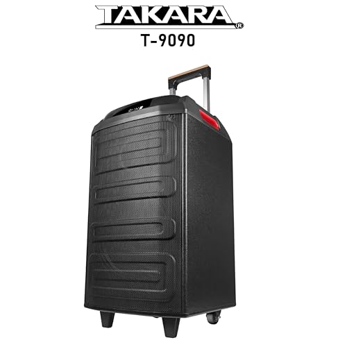 Takara T 9090 Party Karaoke Trolley DJ Speaker - Image 5
