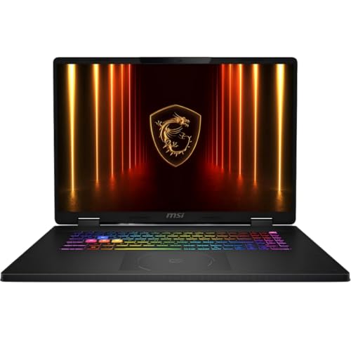Image of msi Crosshair 18 HX AI 18 inch Gaming Laptop, Intel Core Ultra 9 275HX (24 Cores, Up to 5.4 GHz), NVIDIA RTX 5070, 18 inch QHD+ (2560 x 1600) 240Hz, 32GB RAM DDR5, 1TB NVMe SSD, Windows 11 Pro, W /Accessories