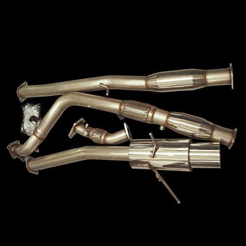Malian Exhausts Full System Exhaust for Subaru Impreza STi, 5" JDM Tailpipe