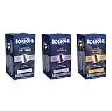 Caffè Borbone Kit Degustazione 90 Capsule ALLUMINIO: 30 Mia Napoli, 30 Ciao Venezia, 30 Magica Palermo, (3 confezioni da 30), Compatibili con le Macchine ad uso domestico NespressoŽ*