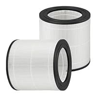 FY0611 Ersatzfilter Kompatibel mit Philips 600 Serie AC0650/10 AC0651/10 Luftreiniger Ersatz HEPA Filter FY0611/30 (2 Stück)