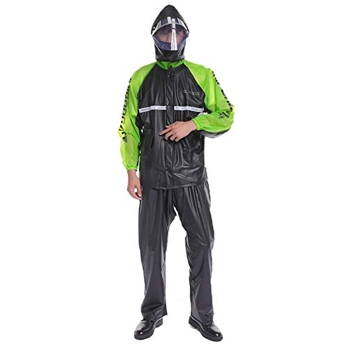 Chaqueta y pantalón de lluvia para ciclismo y running hombre miniatura 1