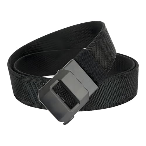 Exteriorm-U Belt, 120CM Nylon Ratchet Tactical Work Belt with Adjustable Release Buckle for Men - Main Image