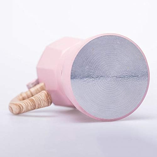 Coffee Maker Aluminum Mocha Espresso Percolator Pot Coffee Maker Moka Pot 3Cup Stovetop Coffee Maker 150Ml(Pink)