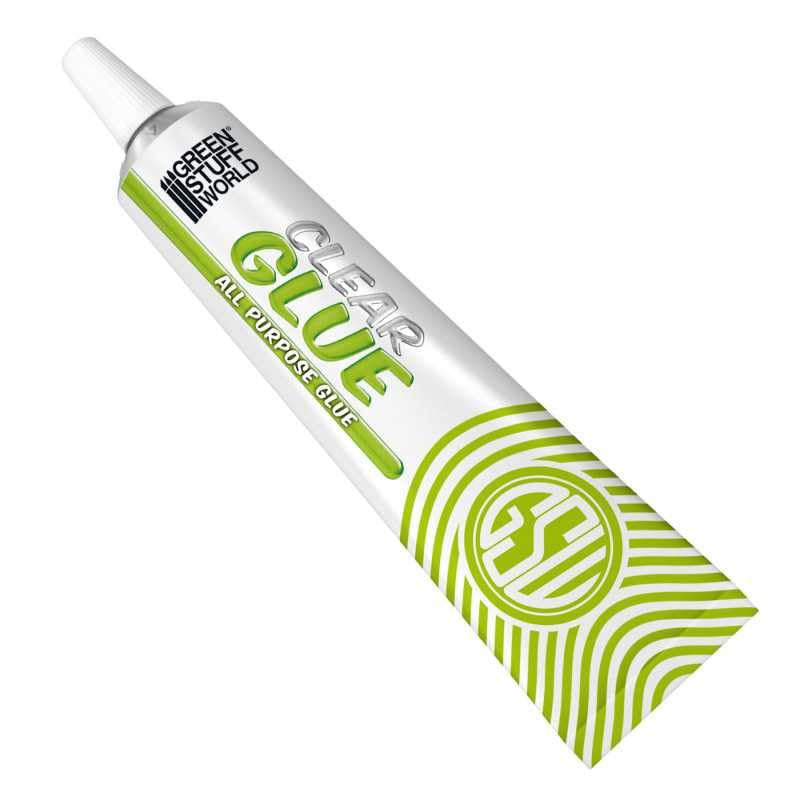 Green Stuff World Silicone Glue - Clear Glue 45ml for Cosplay, 3D Printing, Modeling, Miniatures, Foam, and Wood - 5001