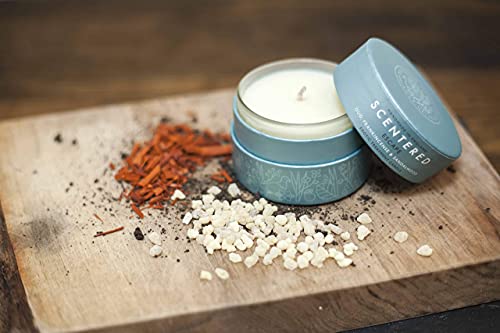 Scentered Escape Scented Candles Gifts For Women - Aromatherapy Candle With Clove, Oud, Cedarwood Essential Oil - Mindfulness Meditation Accessories - Highly Scented Candles Long Burning #TOP1
