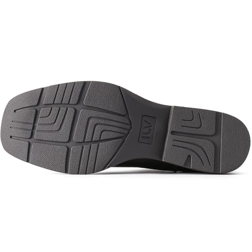 ixu cowboy boots for men square toe ankle boots western chelsea boot casual dress slip on men shoes