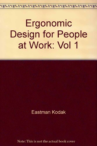 Ergonomic Design for People at Work