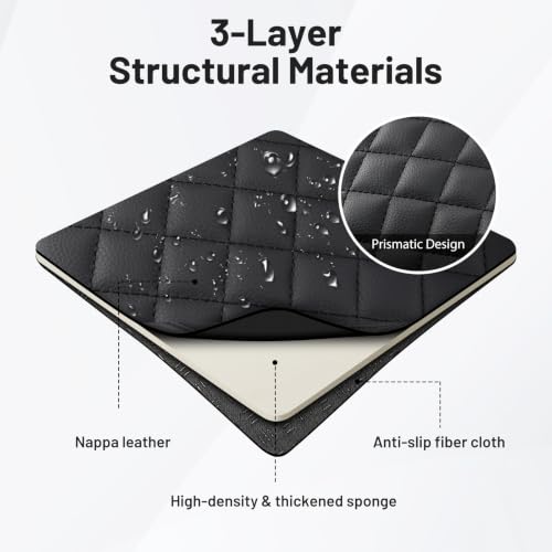 Image of Autorder Center Console Cover for 2015-2020 Ford F150 /2017-2022 F250 F350 F450 /2018-2024 Expedition Accessories Armrest Cover Anti-Scratch Middle Console Pad Armrest Protector(Bucket Seat ONLY)