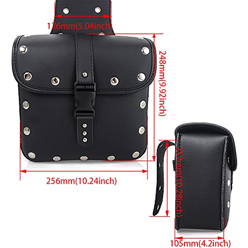 APEBAZY Borse laterali da moto gettare sopra borse...