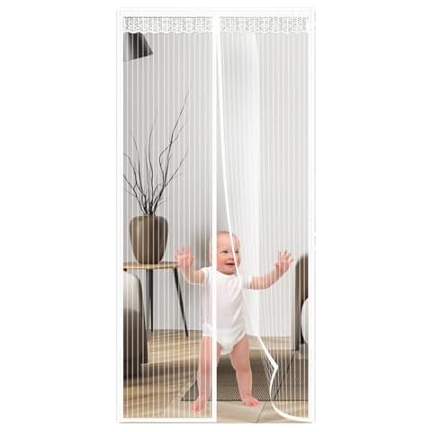 LOOPES Magnetic Fly Screen for Doors Cover
