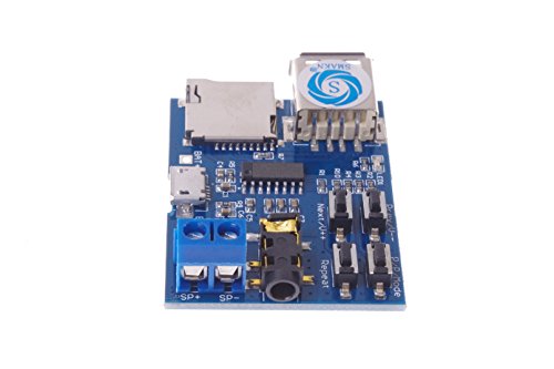 SMAKN Decodificadores Mp3 sem perdas, amplificador de potência de decodificação, módulo de áudio MP3