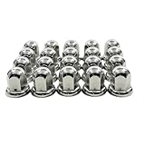 GAS-JPナットキャップ★ステンレス鏡磨き★ISO規格33mm ★ロングor セミロングorミドルorショートorスーパートンガリorトンガリ20個 (ミドル(33×高さ51mm))