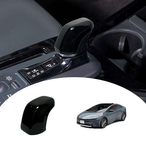 【GIKAKU】トヨタ 新型プリウス60系 に適合 専用 アクセサリーパーツ シフトノブカバー シフトグリップカバー PRIUS 60系 インテリアパネル ドレスアップ 内装パーツ ガーニッシュ（ピアノブラック）