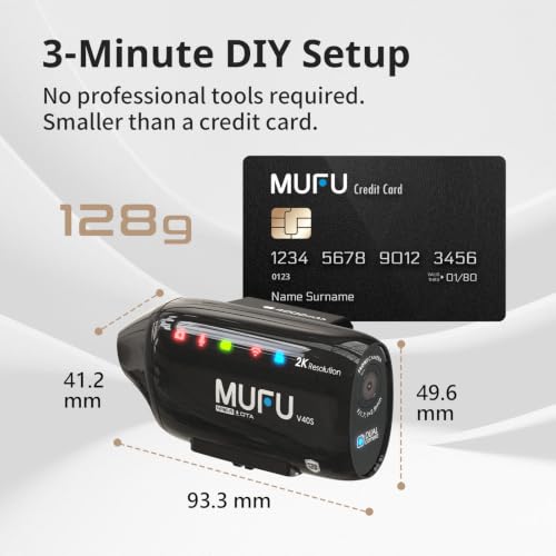 MUFU 2K Dual Camera V40S