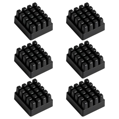 6pcs Nozzle Block for Topzhu X2D, Silicone Nozzle Wiper Replacement, 3D Printer Cleaning Accessories for Maintenance, Mu