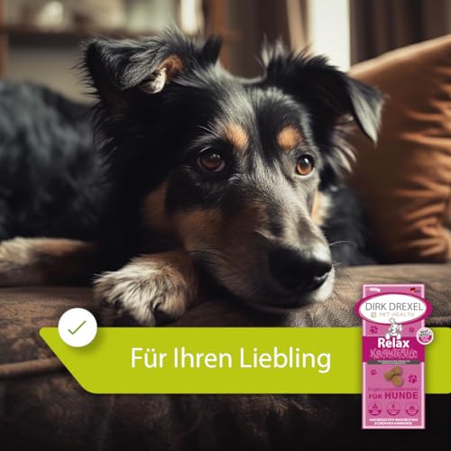Dirk Drexel Relax Kräuterlis für Hunde 100g | mit Bachblüten | Zur Harmonisierung