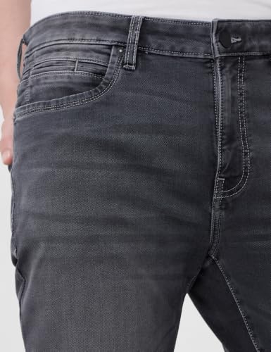 Image of Symbol Premium Men's Slim Fit Stretchable Jeans | Casual Denim | Cotton Stretch | Fashion Shades of Black & Blue (Available in Plus Sizes)