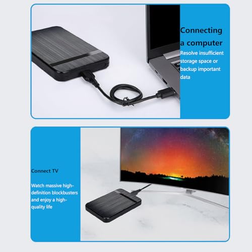 Caja externa para disco SATA 2.5" USB 3.0 tipo C miniatura 2