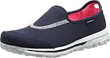 Skechers Performance Women's Go Walk Extend Slip-On Walking Shoe, Navy, 6.5 M US
