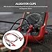 JECOMPRIS 4Mm Banana Plug to Alligator Clip Test Cable Probe 1.10Ft Copper Multimeter Leads Kit Electrical Testing for Automotive and Industrial Use