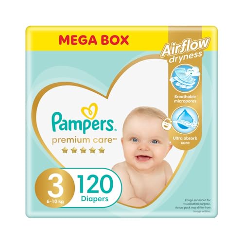 Pampers S3 Midi évite les fesses rouges et les fuites nocturnes
