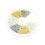 Tipo: Fimo Présentoirs Des Bijoux - Lote de Clavos con imprimación en Hierro (700 Unidades, 10 x 4 mm)