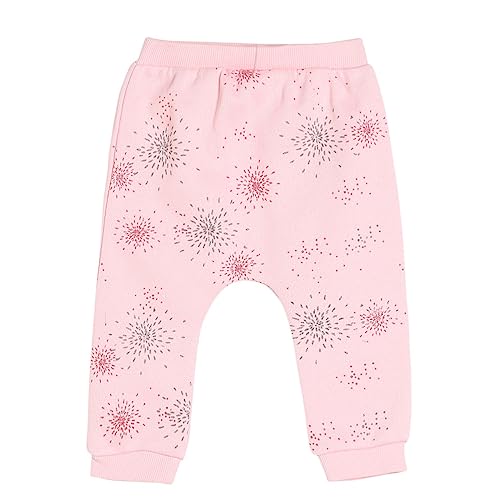 Image of miniklub Baby Round Neck Full Sleeve Full Length Knitted Cotton Clothing Set, Pack of 2 (Light Pink Color)