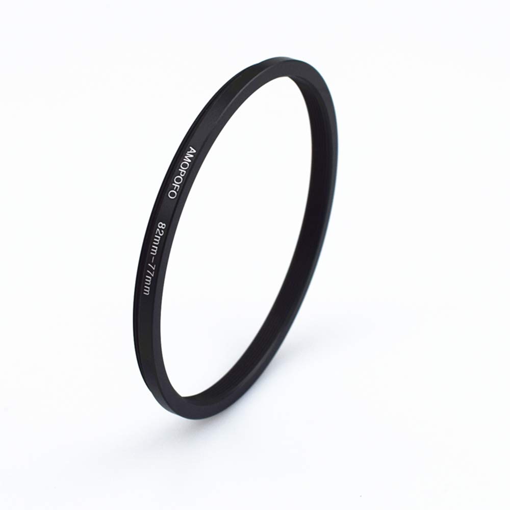 82 to 77mm Camera Filters Ring/82mm to 77mm step down rings Filter Adapter for UV,ND,CPL,Metal step down rings,Compatible with All 82mm Camera Lenses & 77mm Accessories — view 4
