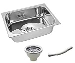 ROYAL SAPPHIRE Stainless Steel Polished finish Sink (18x16x8 inches) – Silver