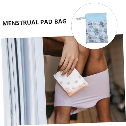 Bolsa de almacenamiento para toallas sanitarias y protectores miniatura 4